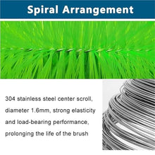 Jendfert 20 30 50 100 Pcs Pond Filter Brushes Pond Filtration Kit, Aquarium Filter Brush, Stainless Steel Long Cleaning Brush, Pond Skimmer Filter, for Koi Ponds, Water Gardens(100pcs,60cm/24in)