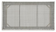 Signature Design by Ashley Outdoor Coffee Table, Rectangular Wicker, Gray