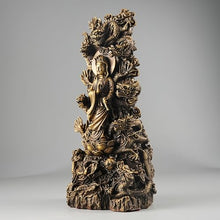 FENGSHUI-CAISHEN Pure Copper Guan Yin Statue Large Brass