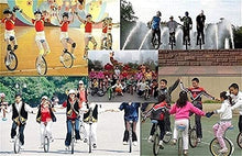 JINCAN 16-Inch Wheeled Unicycle with Anti-Skid Tires and Pedals