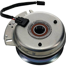 Stens 255-976 PTO Clutch Compatible with/Replacement for Hustler 605827K, Warner 5219-193 Pigtail Included, Belt Width 1/2" or 5/8", Pulley Diameter 5 3/4" Lawn Mowers Black