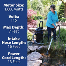 The Pond Guy ClearVac Pond Vacuum Cleaner for Outdoor Decorative Ponds