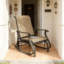 Seeheool Glider Swing Chair,Outdoor Glider Chair