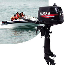 HANGKAI GDAE10 6HP 2 Stroke Outboard Motor Black