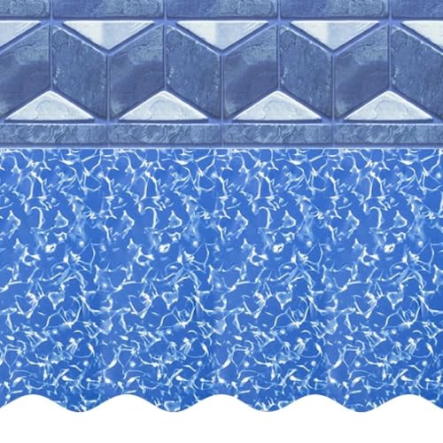 HJDSTUBD 33' x 52” Round Swimming Pool Liner
