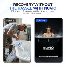 Nuvio Long Recovery Pod - 120 Gallon Ice Bath Cold Plunge Tub (Standard)