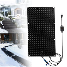 Snow Melting Mats Heated Snow Melting Mats for Entrances Heated Outdoor Mats for Stairs Non-Slip Snow Melting Mats for Winter Snow Removal Snow and Ice Melt Products,30 * 48in(76.2 * 121.9cm)