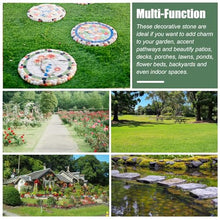 ZLyXZQG Outdoor Stepping Stones,1Pcs Stepping Stones for Garden,Paver Stones,Garden Stepping Stones Outdoor,Round Stepping Stones Decorative Garden Stones， Garden Decor Stepping Stone(1 Pack)
