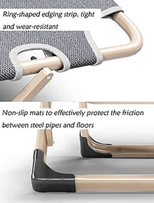 JIOLLGBBM Folding Portable Zero Gravity Patio Lounge Chair with Removable Cushion, Sun Lounger Relaxer Chair for Indoor and Outdoor Use, Supports 330 lbs