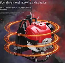 GX35 Backpack 4 Strokes 7 in 1 Brush Cutter Grass Gasoline Hedge Trimmer Lawn Mower Weed Wacker