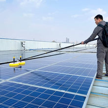 Photovoltaic Panel Cleaning Tool, Window Solar Panel Cleaning Brush, Home Roof PV Panel Cleaner, Dual Head Cleaner for Commercial Large Unpowered Clean Environments 2.1m-7.5m.