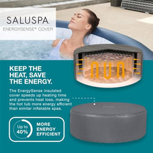 Bestway SaluSpa Milan AirJet Inflatable Hot Tub Navy