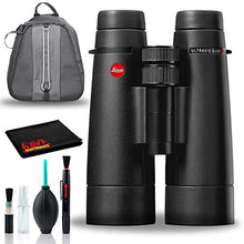 Leica 8x50 Ultravid HD-Plus Binoculars with Cleaning Kit and Padded Backpack Black