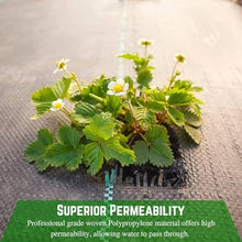 Farm Plastic Supply - Premium Weed Barrier Landscape Fabric Heavy Duty, Commercial Driveway, Weed Barrier Landscape Fabric Heavy Duty (3.2oz - 6' x 750')