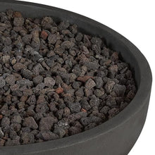 BBQGUYS Grand Lake 48 Inch Round Concrete Propane Fire Bowl in Gray Signature