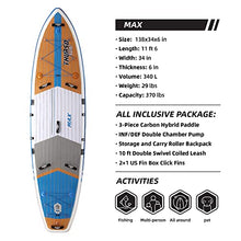 THURSO SURF Max Multi-Purpose Inflatable Stand Up Paddle Board SUP Blue