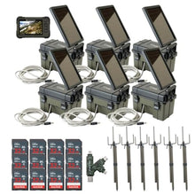 Stealth Cam HME Trail Camera 12V Solar Power Bundle with 6X Accessories