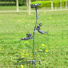 SPI Rowdy Rabbit Pair Birdfeeder with Stake