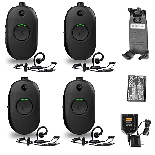 Motorola Solutions 4 x CLP1010e 1-Channel 2-Way UHF Business Radio