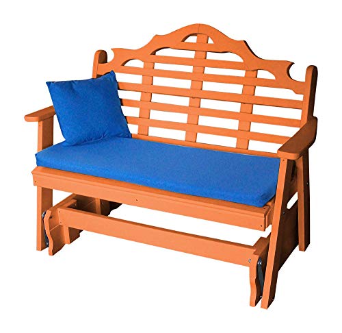 A&L Furniture Company Marlboro Recycled Plastic 5ft Glider Chair - Lead TIME to Ship 4 Weeks