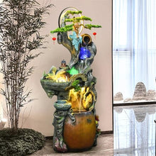 GLigeT Outdoor Water Fountain Chinese Rockery Water Fountain Landscape, Garden Home Decoration, Balcony Courtyard Garden Decoration Outdoor Fountain (Size : XL), X-Large