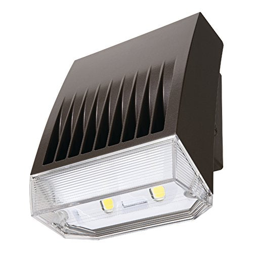Lumark XTOR6BRL Cross tour Carbon Bronze 58W, Wall Mount, Refractive Lens, 5000K, Outdoor Integrated LED Wall Pack Light