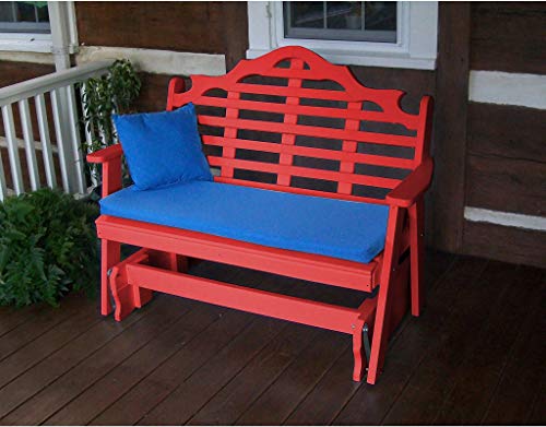A&L Furniture Company Marlboro Recycled Plastic 4ft Glider Chair - Lead TIME to Ship 4 Weeks