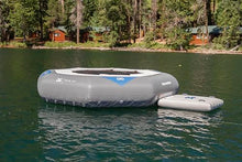 AQUAGLIDE Inflatable Trampoline with C-Deck 14' Multicolor