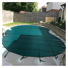 ERRULAN Inground Pool Cover 30ft/28ft/26ft/24ft/22ft/18ft/15ft/14ft/12ft/10ft/8ft/7ft/6ft/5ft, Custom Heavy Duty Pool Safety Covers, Cold Resistant Winter Safety Swimming Cover(9.2m/30ft)