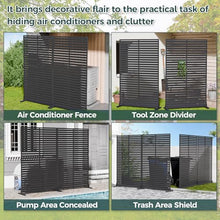 Trygoal 72" Privacy Screen Outdoor Privacy Fence Panel for Patio