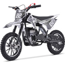 MotoTec 50cc Demon Kids Gas Dirt Bike 2-Stroke White