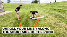 LifeGuard Pond Liner 10 ft. x 100 ft. 45 Mil EPDM Rubber Black