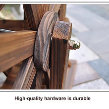 Waterwheel Fountain Wooden Water Wheel Fountain for Garden Patio Pond Pool with Water Pump and Stand for Garden, Backyard, Patio,Pond,Pool, Balcony,Porch,Yard (Size : 35inch/90cm)