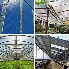 ORPAGU Polycarbonate Roofing Sheet,0.8mmGreenhouse Heat-Insulating Replacement Panels Rain Snow Protection Daylighting Panels for Outdoor Garden (Color : Clear, Size : 1.5mx30m)