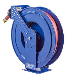 COXREELS Retractable Fuel Hose Reel 1in x 35ft Blue