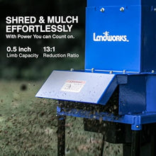 Landworks Leaf Mulcher Shredder Electric