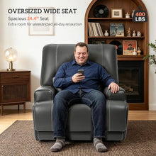 EONIX Dual Motor Zero Gravity Power Recliner Chair for 400lbs Big Man, Grey