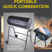 Heavy Duty Portable Charcoal Smoker Grills With Wheels BBQ For Indoor/Outdoor/Camping