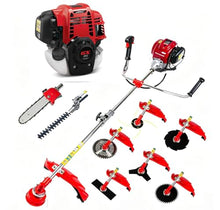 GX50 9 in 1 Lawn Mower Pruner 4 Strokes Hedge Trimmer Saw Chain Weed Eater Trimmer Head Blade