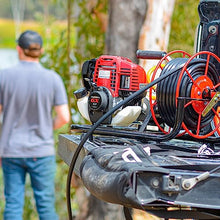Tomahawk Power 1.3HP Skid Sprayer with Honda GX35, 100ft Hose, 500 PSI Pump Red