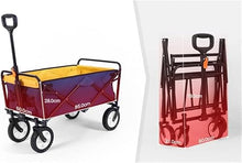 Folding Trolley Garden Supplies Outdoor Garden Carts Camping Folding Carts with Wheels Portable Grocery Shopping Cart