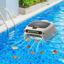 GHRERTX Automatic Pool Skimmer Cleaner Robot,30W Manual Remote Control Pool Surface Skimmer Robotic with 3-Speed Adjustment,10-Hour Continuous Cleaning&2000sq.ft.for Swimming Pools