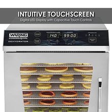 Waring Commercial Food Dehydrator WDH10 10 Tray Natural