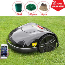 FRESQA Intelligent Automatic Lawn Mower Robot Automatically Charges and avoids rain on its own,Black