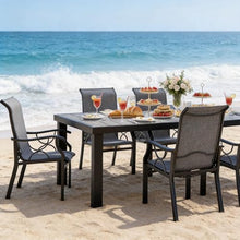 DWVO Patio Dining Chairs Set of 8, Outdoor Dining Chairs with High Back, Quick Dry Textilene Fabric, E-Coated Metal Frame, All Weather Patio Chairs for Backyard, Deck, Lawn, Garden, Grey
