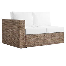 Modway Convene Love Seat Cappuccino White