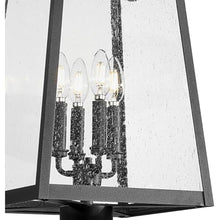 Z-Lite 5015PHBR-567P Rainer 4 Light 98" Tall Post Light - Black