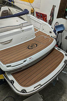 Generic Boat EVA Faux Teak Decking Floor Kit for 2017 Supra SC Cockpit