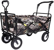 Outdoor Folding Utility Wagon Utility Folding Camping Trolley Outdoor Cart with Side Bag with All-Terrain Wide Wheels and Telescopic Handle Load-Bearing 100kg / 220lbs (Color : Style 3) (Style 2)