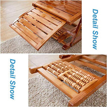Zero Gravity Chair Wooden Folding Patio Chair Sun Lounger Recliner Comfortable Relax Rocking Chair Adjustable Reclining Deck Chair for Balcony Garden Pool Outdoor Indoor Chaise Lounger